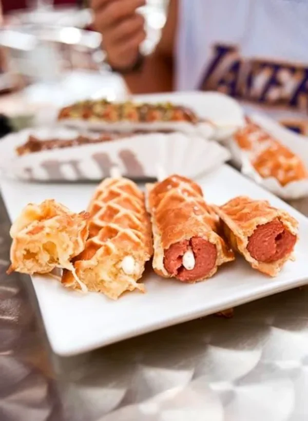 Sausage & Cheese Wafflerita